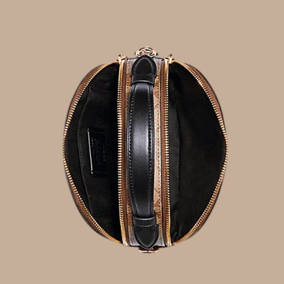 Coach 🆕️Serena Signature Canvas ✨ Gold Tone Hardware with Signature Coach Tag✨️ - Picture 7 of 16